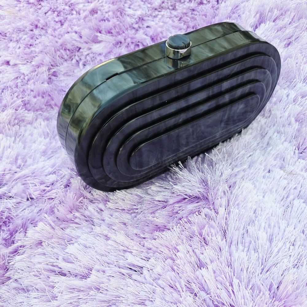ANTONIO MELANI Black Clutch